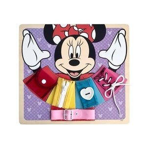 Minnie Mouse wooden basic skills board